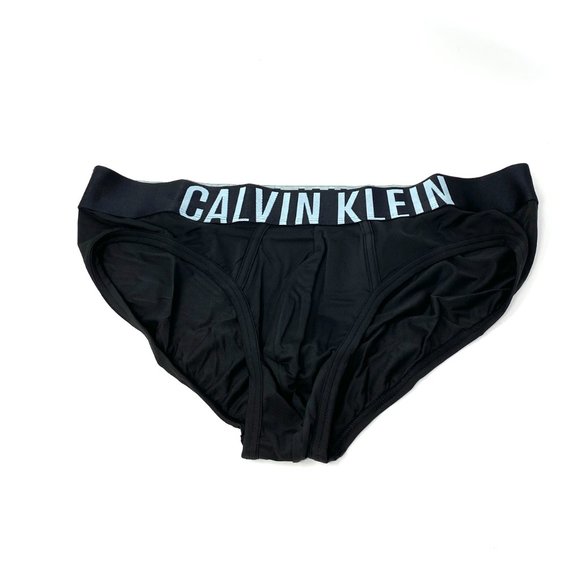 Calvin Klein 3 Hip Brief Microfiber Black Logo Men - Picture 2 of 8
